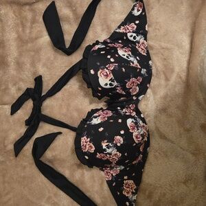 Hot Topic Black Bikini Top